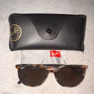 RAY-BAN Brand new never worn. Polarized Elliot Tortoise Shell Sunglasses
